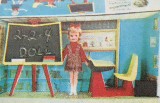 Topper Toys - Penny Brite - Schoolroom - Furniture